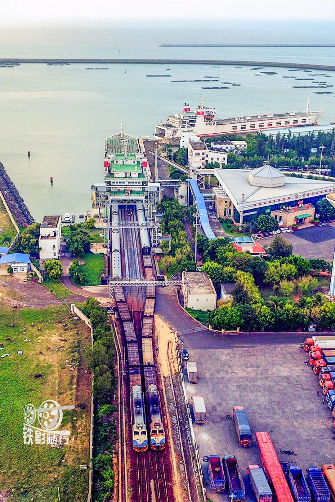 铁影|火车坐船过大海——粤海铁路运转记