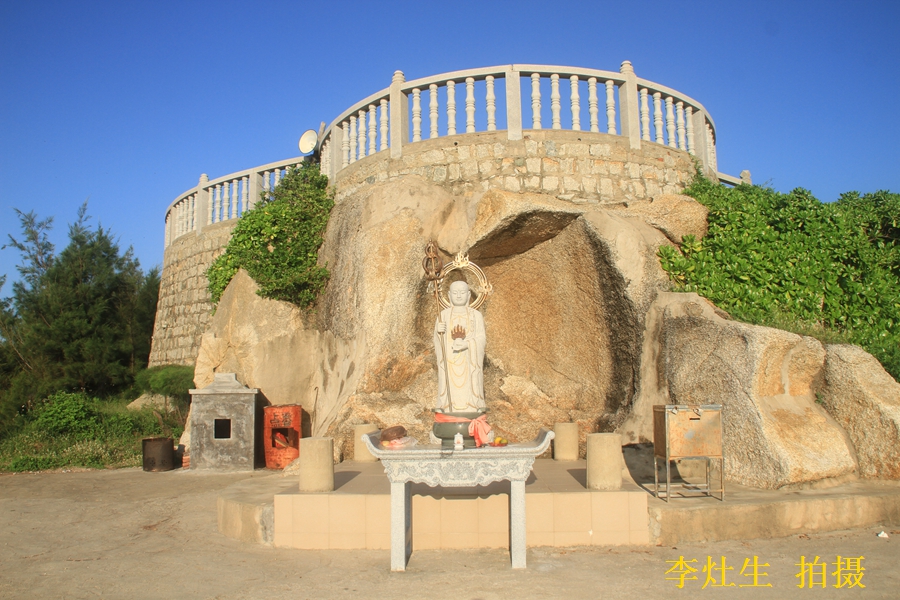 汕尾南海观音风景区观音阁,广东汕尾遮浪南海寺