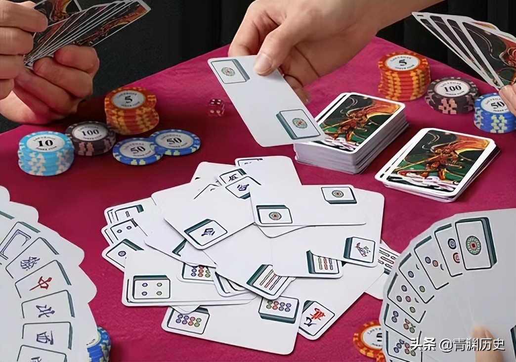 小伙子打麻将上瘾,男子打麻将上瘾