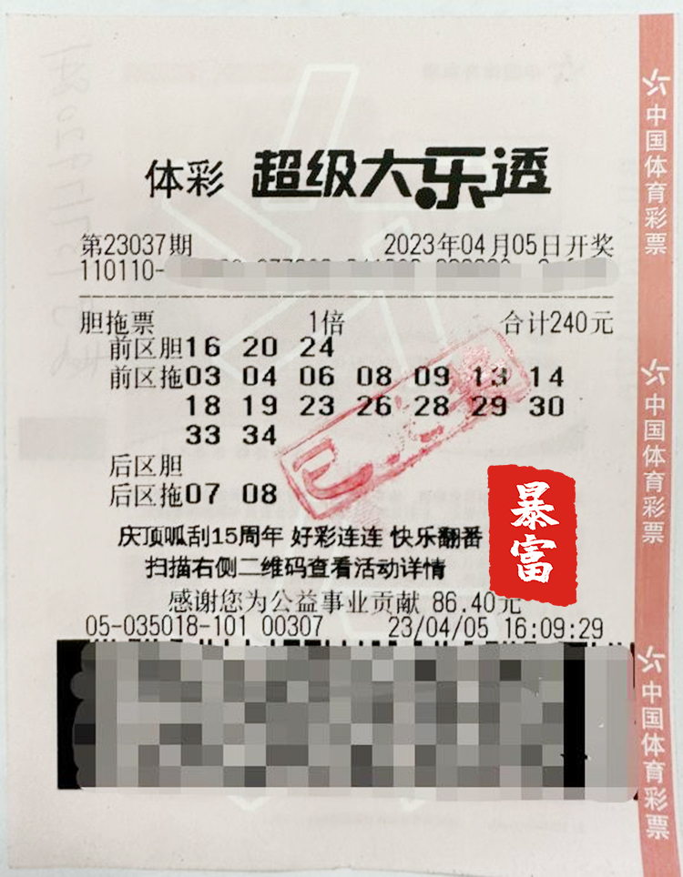 中奖2742万大奖得主揭秘选号方法,彩票中奖故事千万大奖