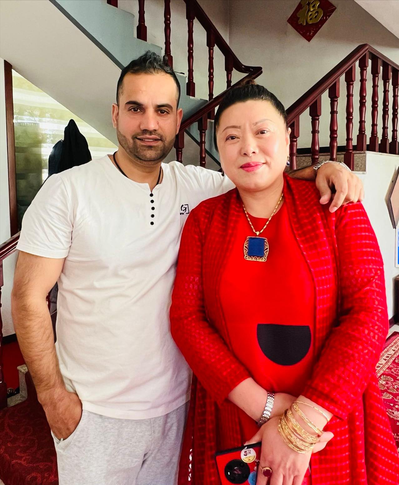 阿富汗人阿吉和刘彩香的视频,阿富汗女婿阿吉