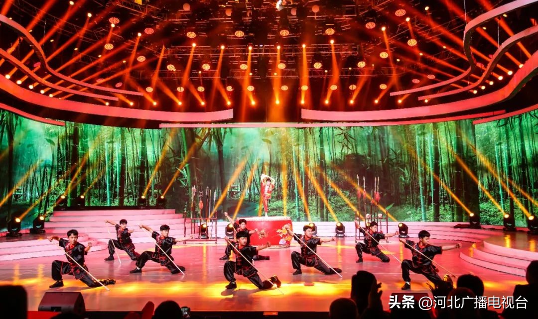 年味浓浓灯光秀,新春非遗之夜河北