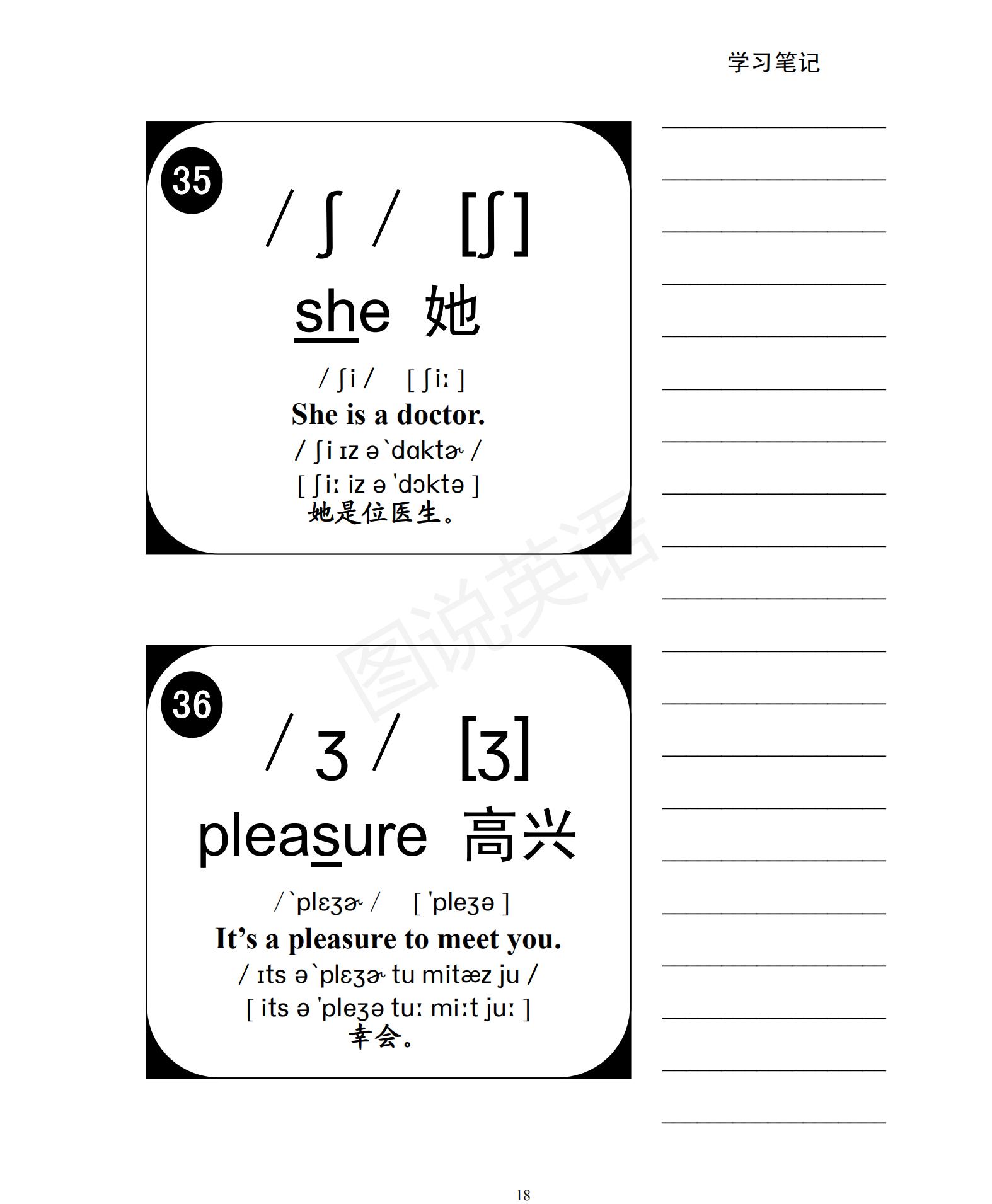 一口气学会音标视频,音标48个国际音标发音教程