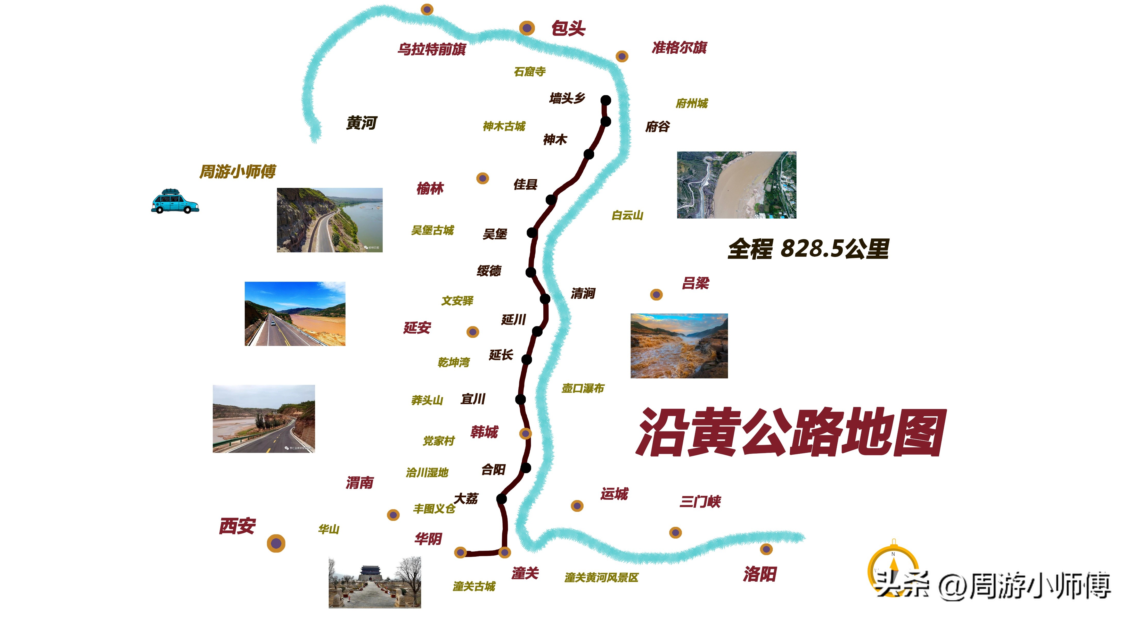 精华路线,2022最详细的自驾全国游专用地图