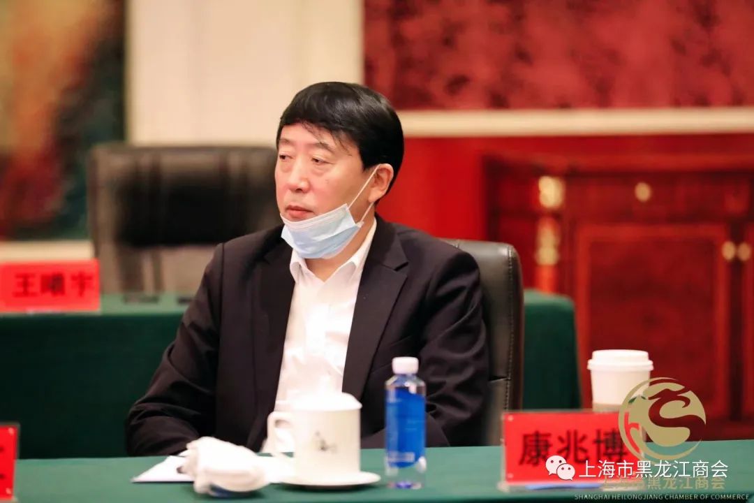 黑龙江党政代表团在上海考察,牡丹江市民营企业家座谈会