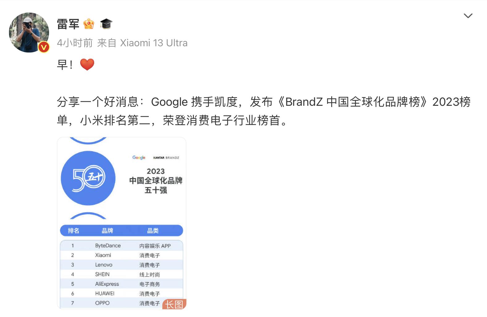 小米在阿根廷,小米在世界的影响力