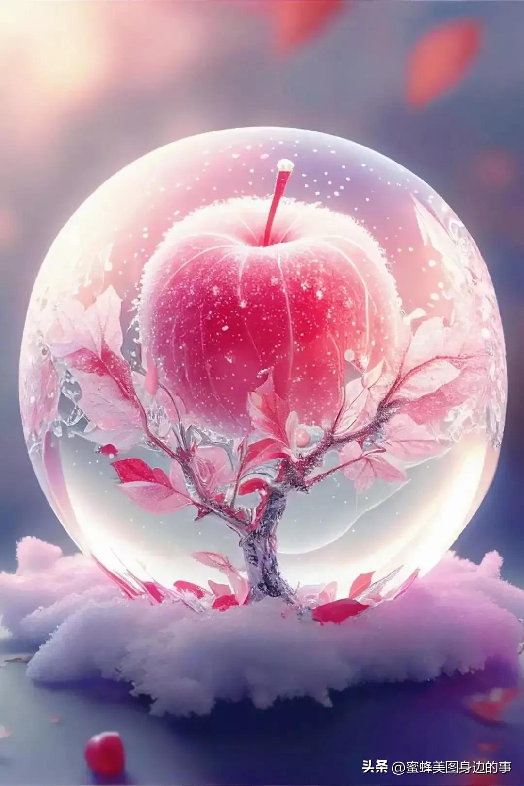 平安夜结平安果祝友友们平安喜乐,平安夜接平安果愿大家都平平安安