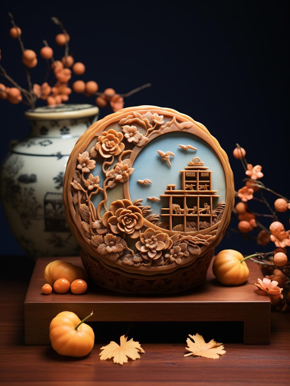 南充美食中秋月饼,中秋节美食月饼高清大图