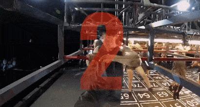 鱿鱼游戏全景还原比赛,真人鱿鱼闯关游戏视频