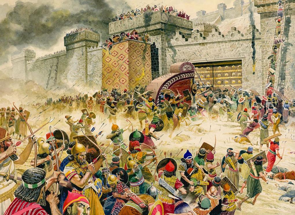 亚述帝国曾经征服过哪里,简述亚述帝国