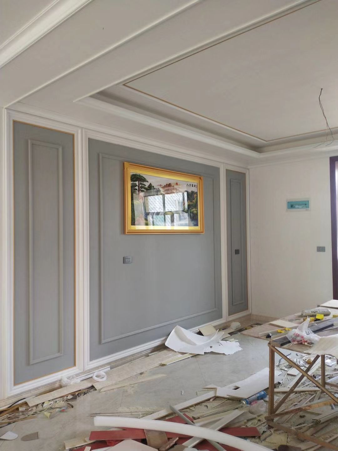 竹木纤维墙板安装视频用什么胶,竹木纤维墙板吊顶安装教学视频