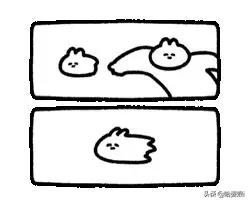 沙雕表情包简笔画兔兔表情包