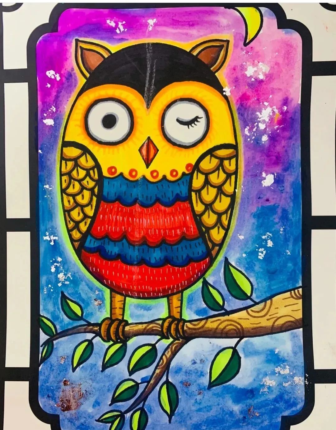 儿童地球创意画,儿童涂鸦大画集