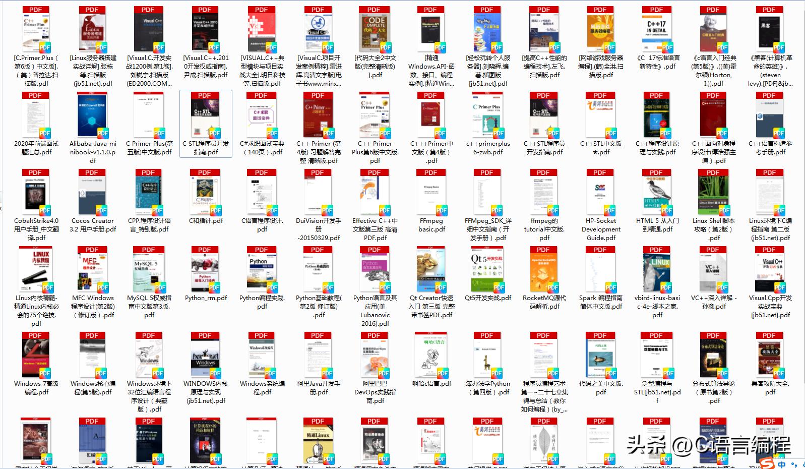 最全C++资源框架速查表,建议收藏
