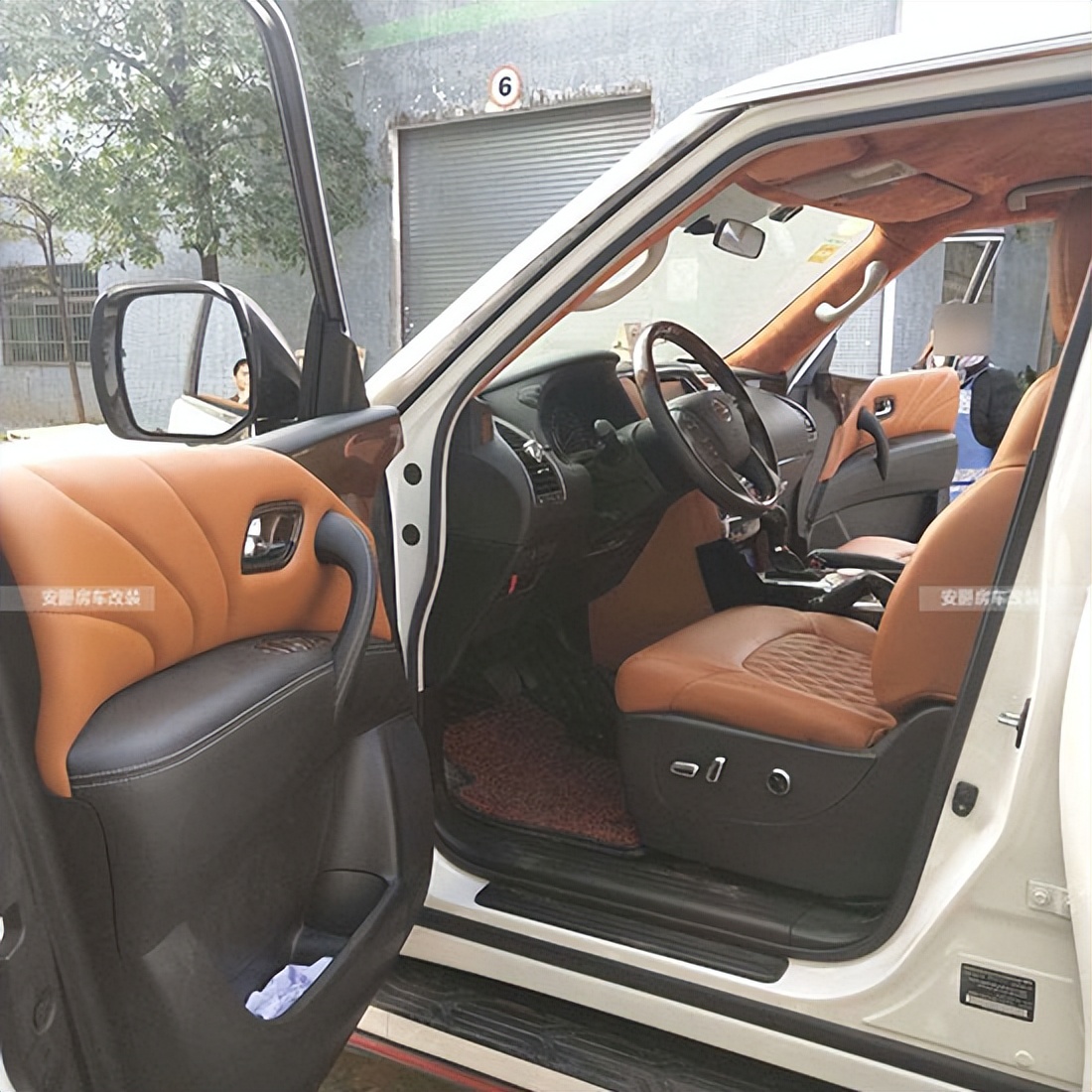 尼桑途乐改装航空座椅,尼桑途乐改航空座椅