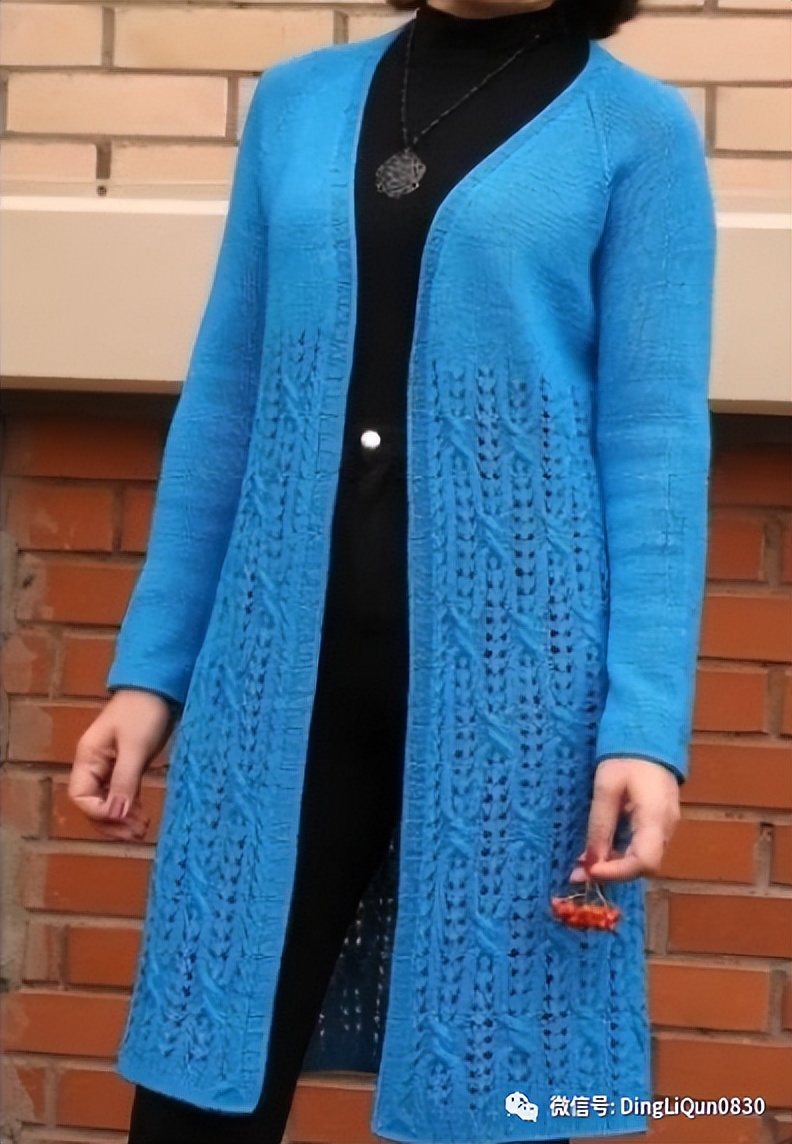 针织钩花外套开衫,钩针开衫外套最新款式图片