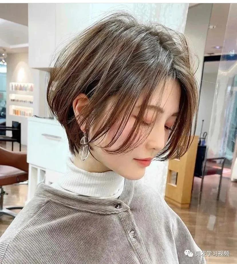 小圆脸短发发型,小圆脸短发发型图片