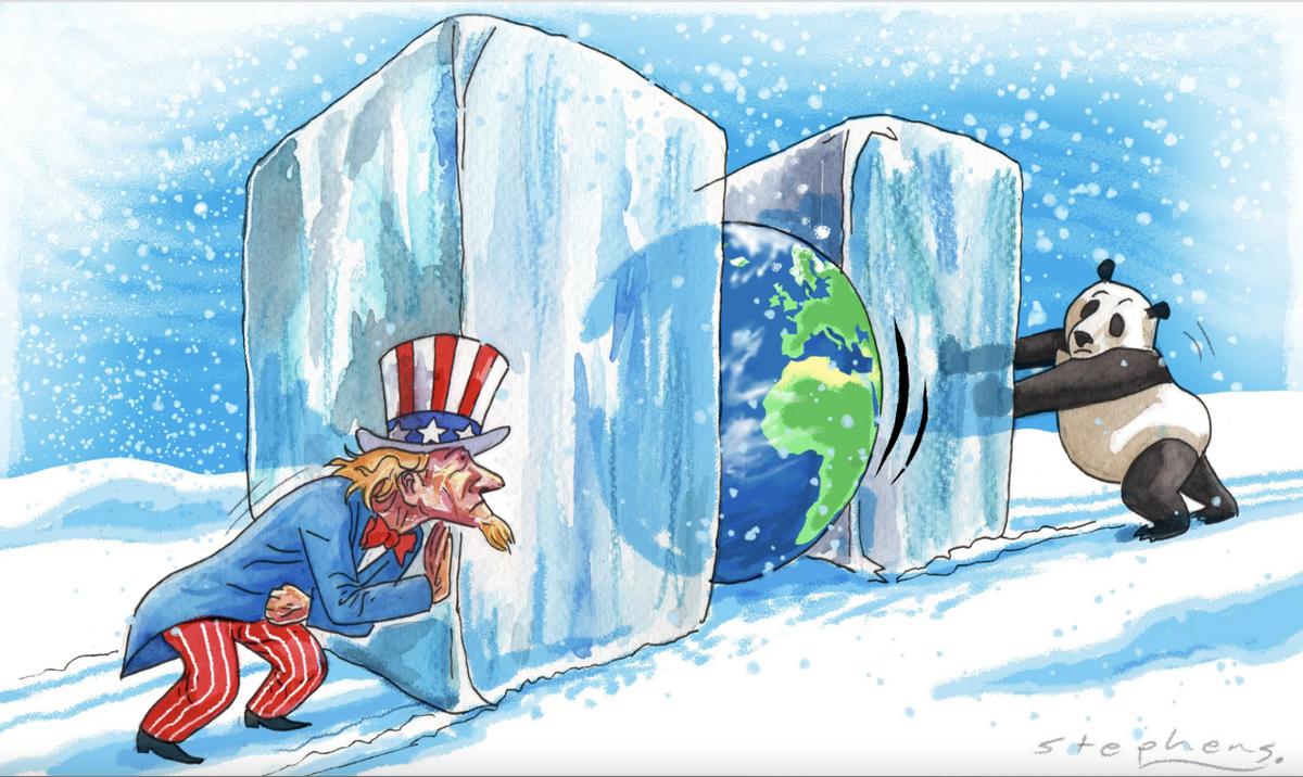 中美新冷战将持续10年？美媒：中国成世界大国；350万法国人上街