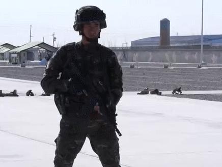 21式水墨云纹迷彩只有武警有吗,水墨特战迷彩服