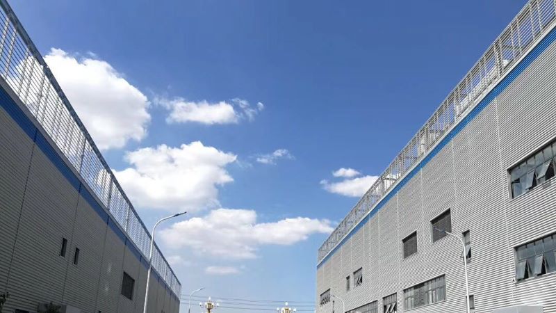 包头晶澳太阳能车间,晶澳太阳能包头