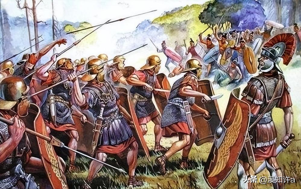 古罗马军团作战战术,罗马时期欧洲战术