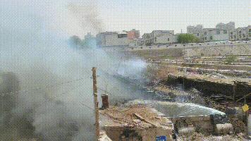 消防五进宣传活动之进农村,消防大队开展各种五进工作宣传