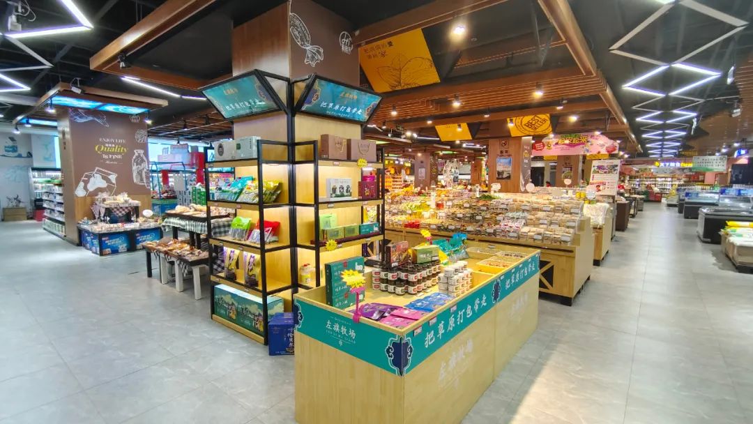 呼伦贝尔左旗牧场风干牛肉,内蒙特产咸味奶茶左旗牧场