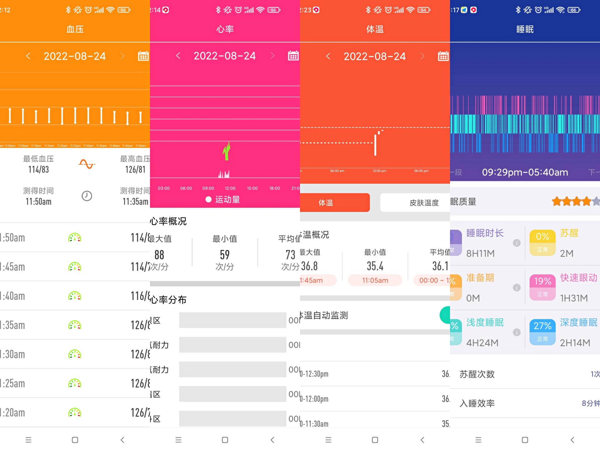 didof11s手环性能评测,dido血压手表测评推荐