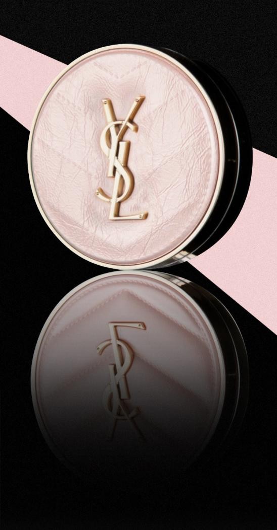 ysl皮气垫摇滚版色号,2023版ysl圣罗兰粉气垫真假
