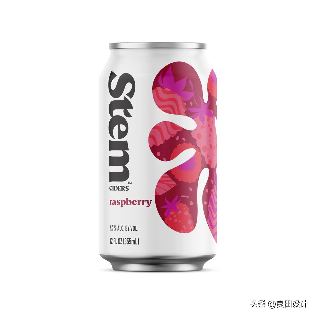 StemCiders苹果酒包装设计全面的品牌重新设计