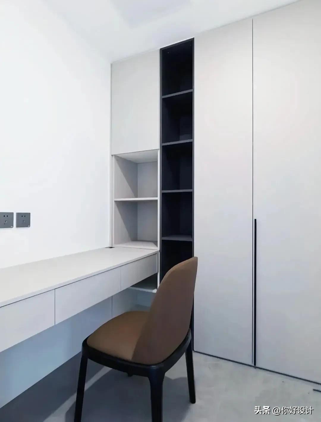 小孩房书桌衣柜一体,衣柜书桌一体图片大全新款