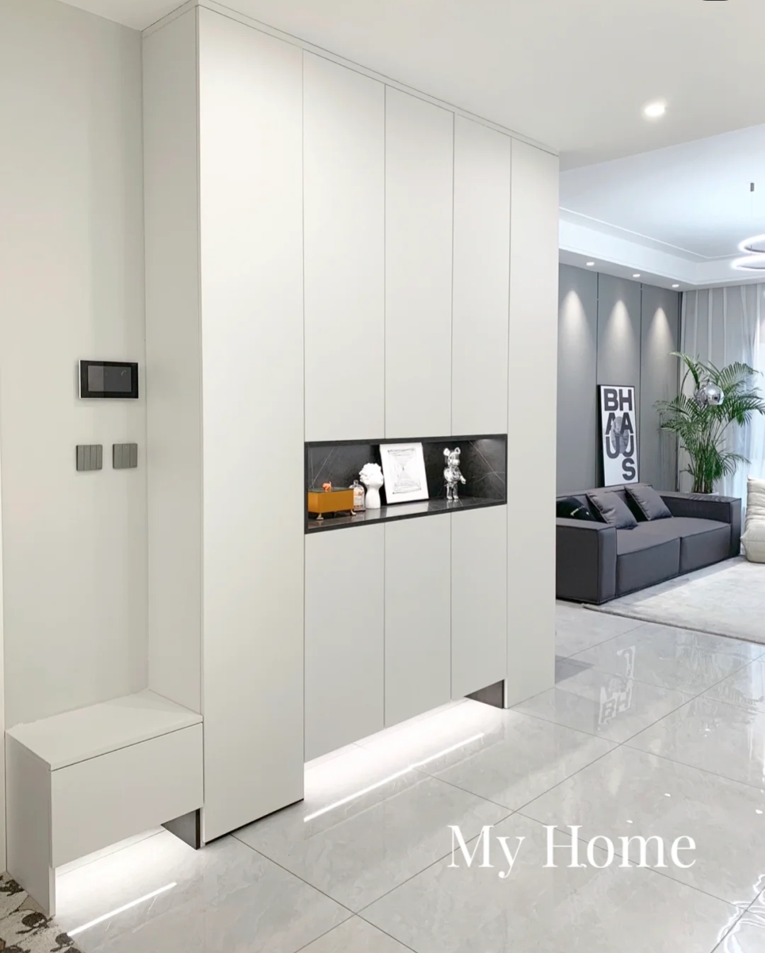 看了这对年轻小夫妻116㎡新居，才明白什么叫“高级”，超羡慕