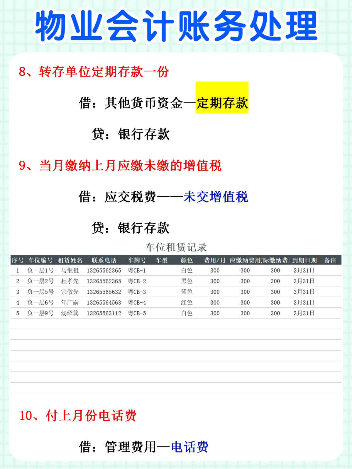 深圳31岁物业女会计，把会计账务流程整理的真全，那叫一个完美