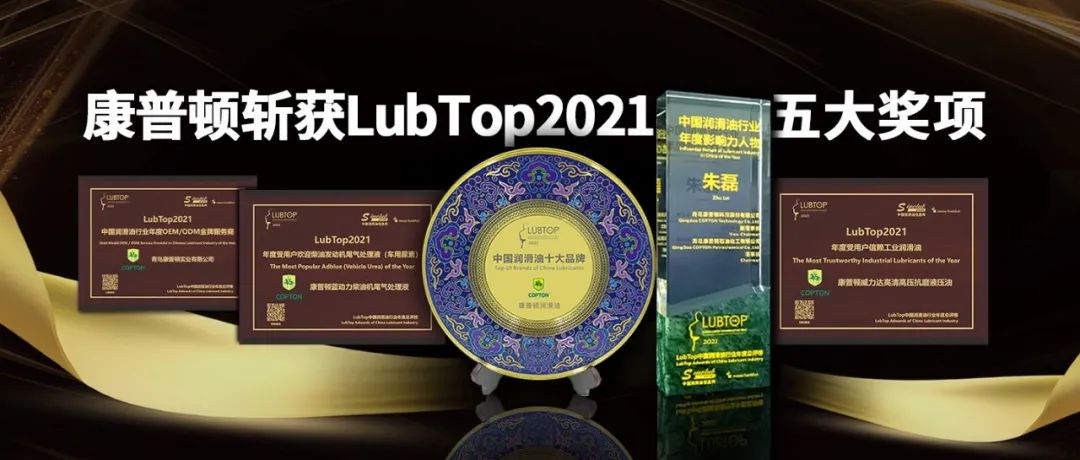 2021年润滑油界的奥斯卡,lubtop2023润滑油