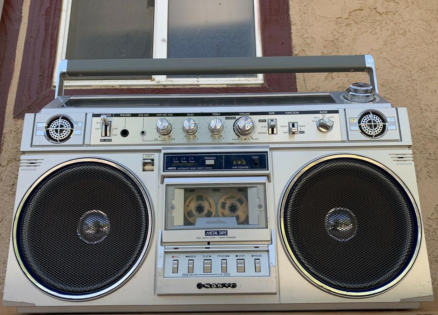 日本最新款三洋收录机,80年代三洋收录机