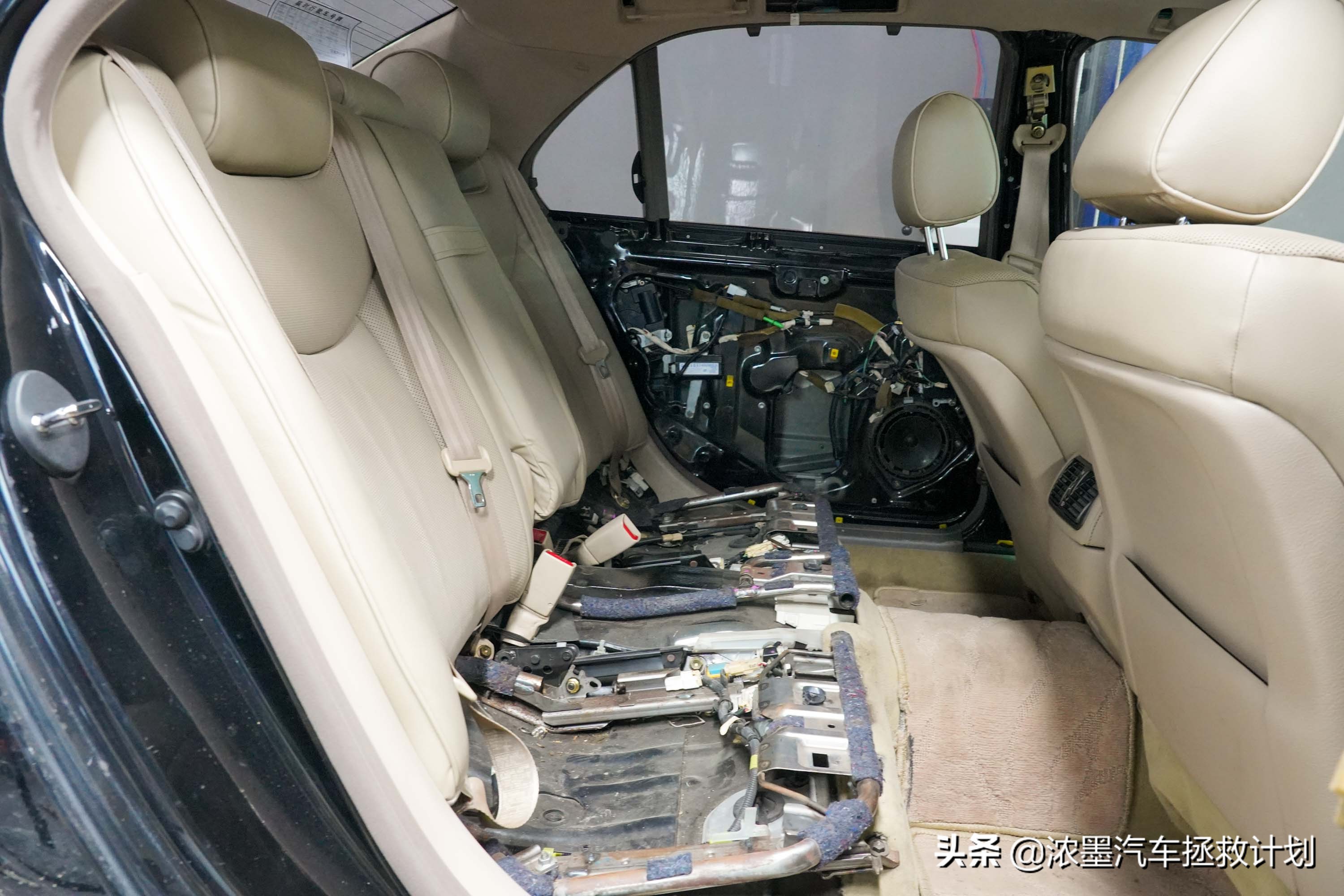 05款雷克萨斯ls430翻新修复,雷克萨斯ls430深度翻新解析