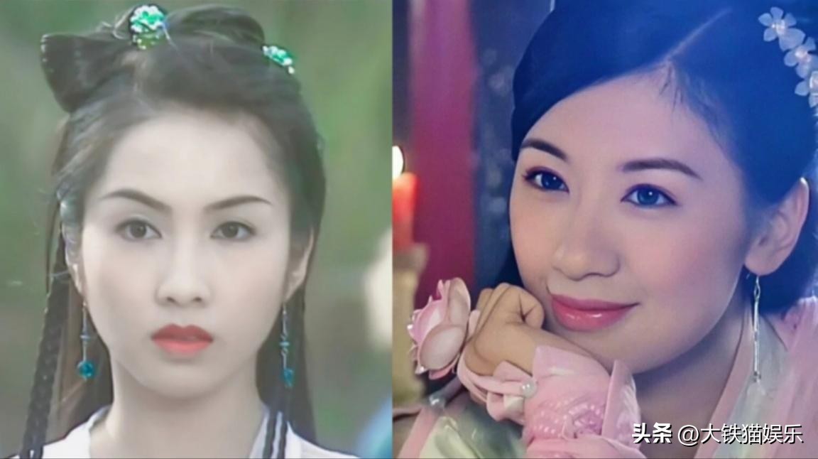 神话玉漱白冰和金喜善,金喜善和白冰版玉漱公主对比