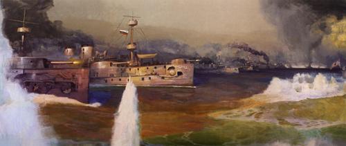 黄海海战北洋水师失利的原因,黄海海战邓士昌壮烈牺牲视频