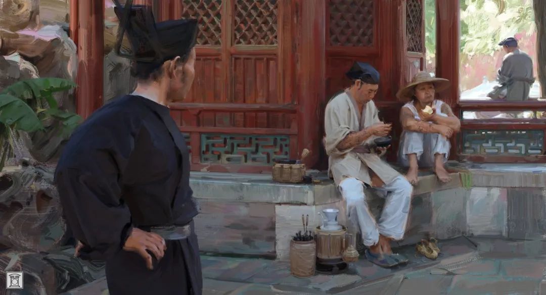 内蒙古校尉,宋代宫廷油画作品欣赏