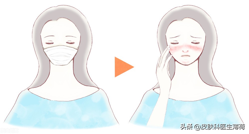 皮肤反复敏感发红长痘怎么办,戴口罩过敏长痘有什么好办法
