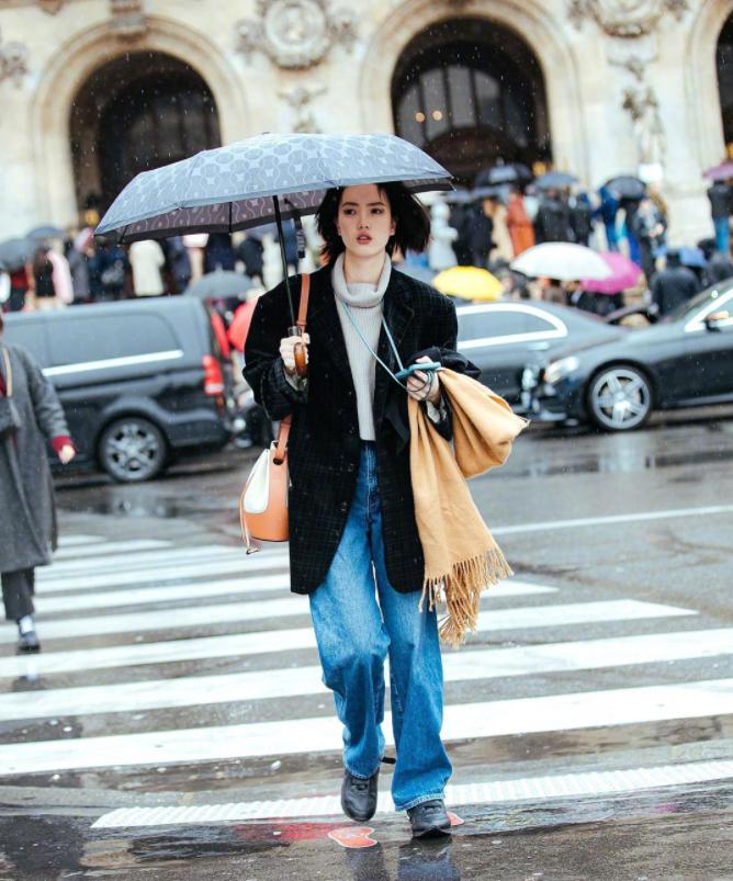 各种简单毛衣的织法,高领毛衣怎么穿才好看