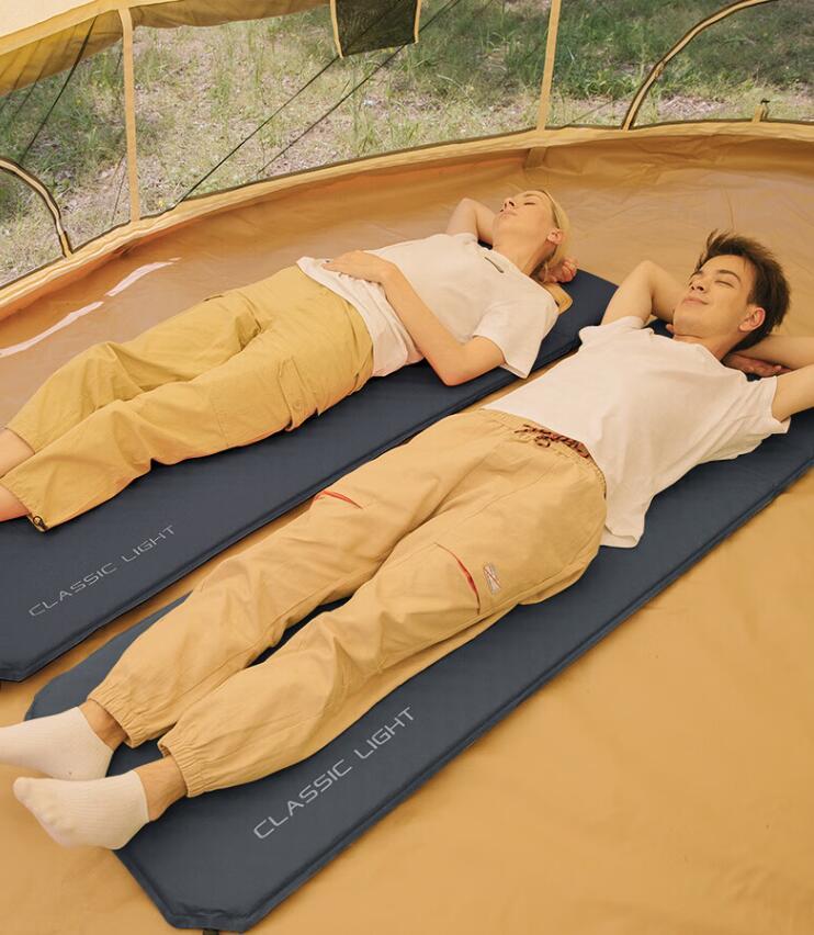 露营自动充气垫和充气床哪个好,自充气睡垫真的舒服吗