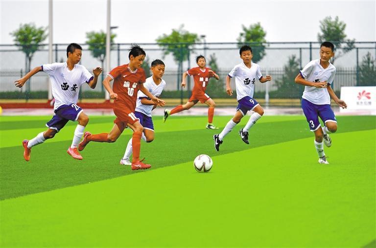 陕西省西咸新区校园足球,陕西足球校园组