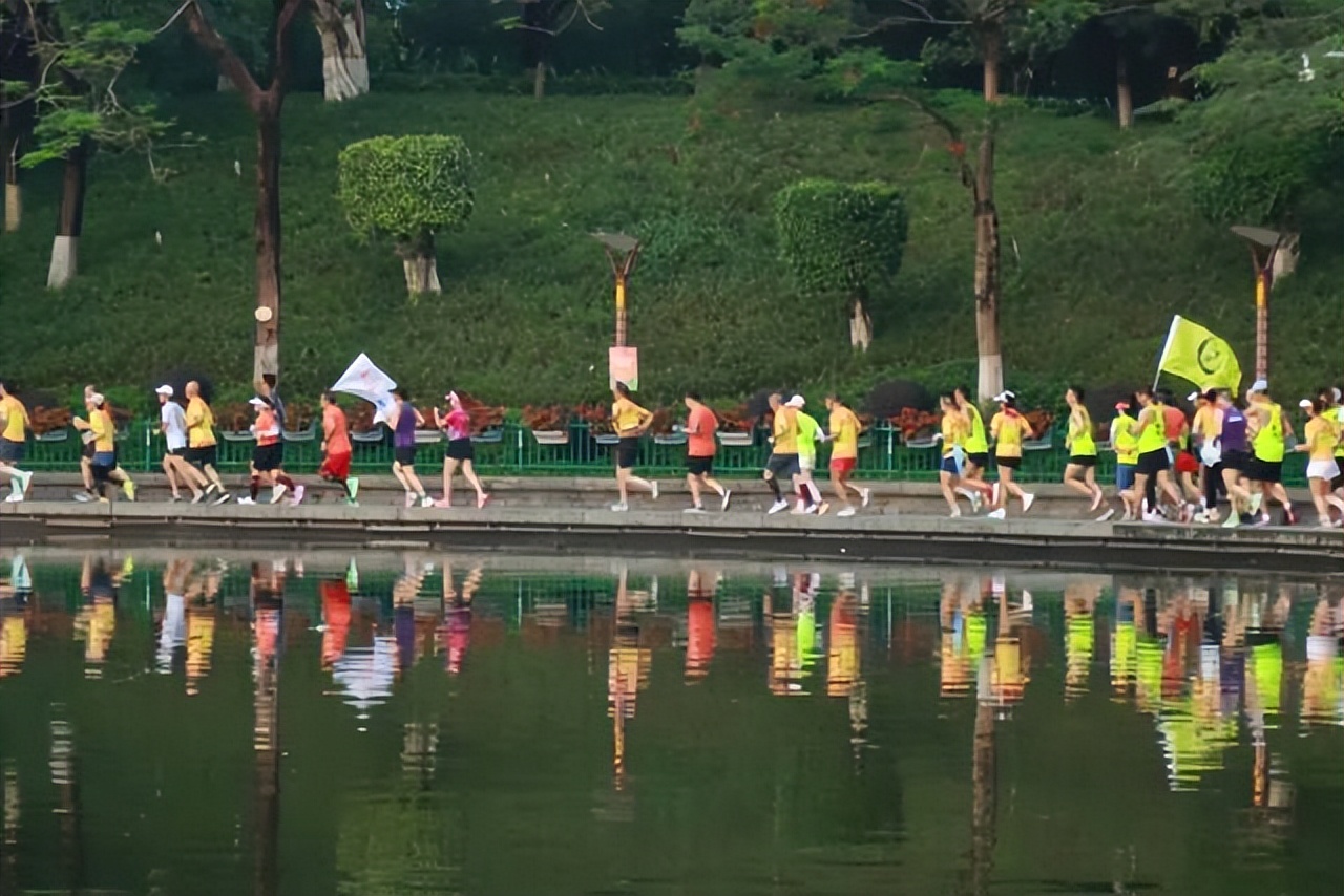 湾区跑步,佛山千灯湖跑步高手