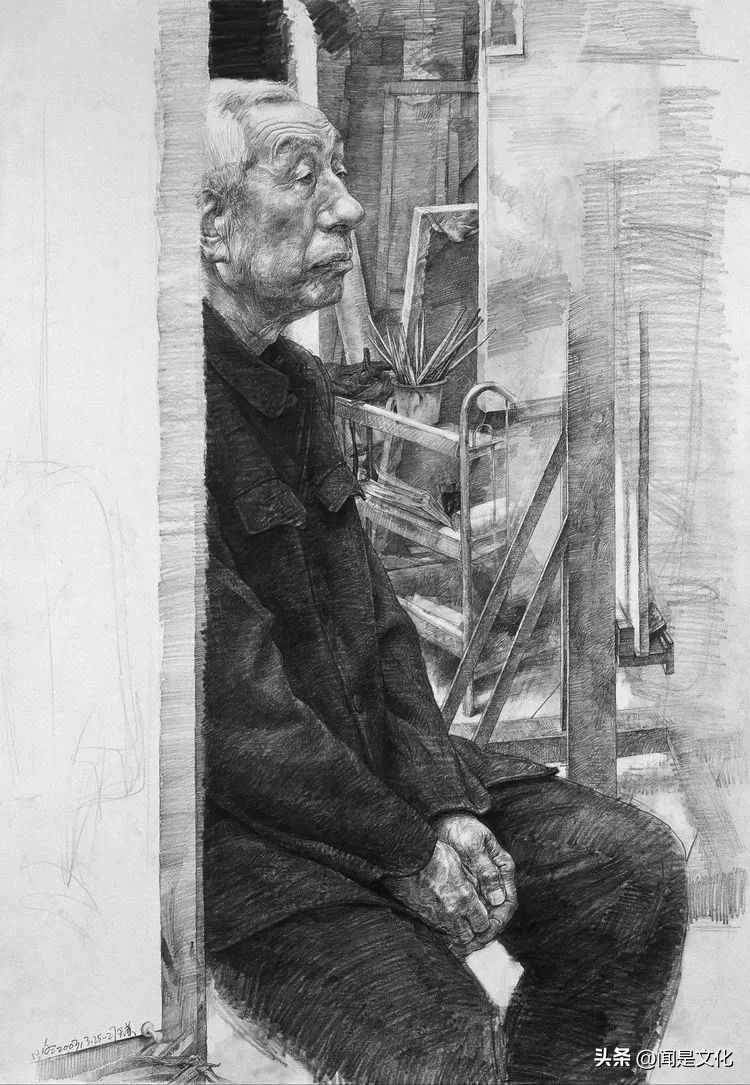 天津美院教授于小冬速写,于小冬美院速写图文