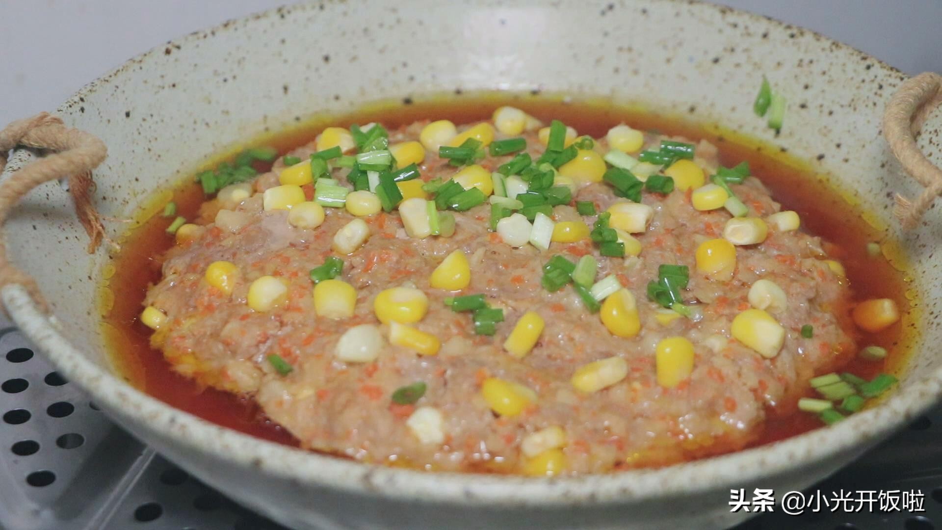蒸肉饼鲜嫩好吃,广式蒸肉饼用什么肉