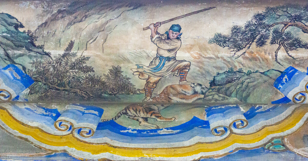 行者武松vs蒋门神,行者武松大战蜈蚣岭