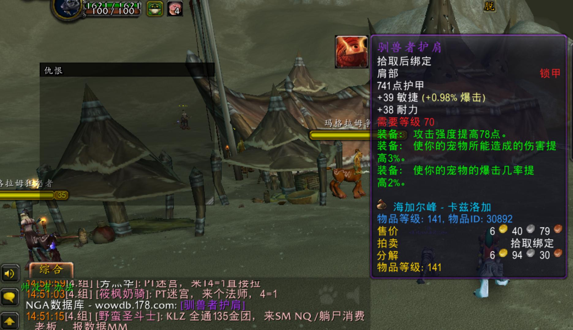 魔兽tbcp3部落优势,魔兽世界tbc兽王猎带什么宝宝