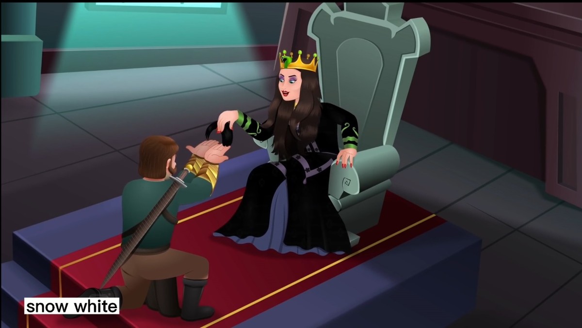 格林童话白雪公主英文阅读,白雪公主格林童话国语版