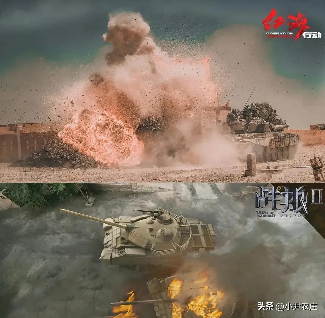 战狼2为什么输给了红海行动,战狼2和红海行动对比